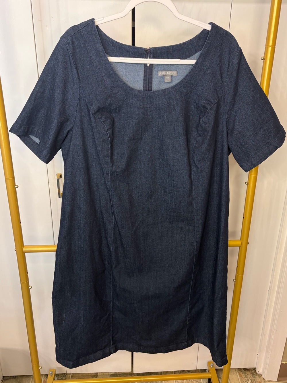 Dark Indigo Denim Dress